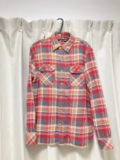 ハリウッドランチマーケット　ネルシャツ　チェックシャツ　Mサイズ