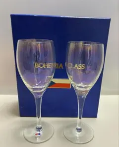 BOHEMIA GLASS ワイングラス 2個セット