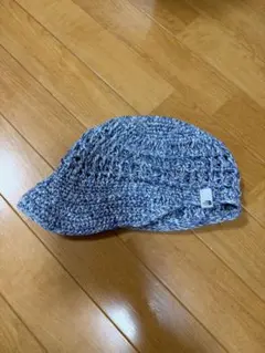 THE NORTH FACE青系 編み込みニットキャップ フリーサイズ