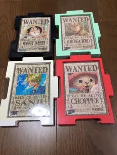 ワンピース ジグソーパズルセット4種+ カラフルフレーム付き