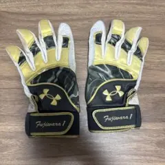 【ドラフト1位】　【千葉ロッテ　藤原恭大　実用品　バッティンググローブ　支給品】