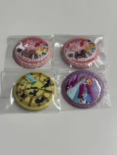 ディズニー　刺繍缶バッジ