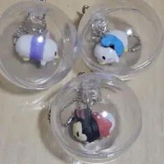 ディズニー キャラクター チェーンマスコット ミニー ドナルド デイジー 3個