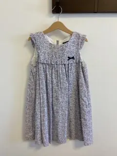 にゃこ様　美品【BeBe・べべ 】コーデュロイ　ワンピース 130