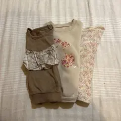 長袖トレーナー3枚セット 100〜110cm