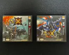 Nintendo 3DS モンスターハンター X ＆ XX セット【⑦043m】