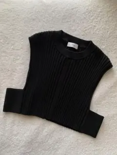 HYKE ハイク FRINGE SWEATER VEST フリンジセーターベスト HYKE ハイク FRINGE SWEATER VEST フリンジセーターベスト