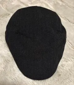 ハンチング帽 黒