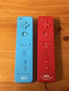 Wiiリモコン 青 赤 セット