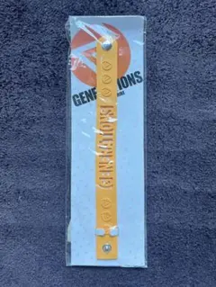 GENERATIONS ラバーブレスレット