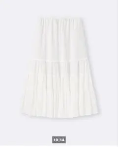 GU ティアードフレアスカート　XL