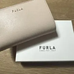 FURLA 二つ折り財布 ピンク