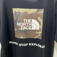 THE NORTH FACE ロゴTシャツ　迷彩　NT32035
