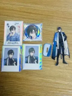 四季凪アキラ　チェキ　アクスタ　缶バッジセット