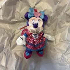 ミニーマウス ぬいぐるみバッジ　パルパルーザ