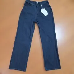 新品　Monâme ハイエスト ストレートデニム DENIT 26 濃紺　Mのサムネイル