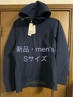 ユニクロ　ブロックテックパーカ3Dカット　2024年製　ネイビー　Sサイズ　新品