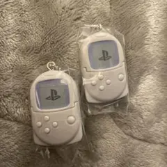 プレイステーション　ミニチュアチャーム付きビスケット　ポケットステーション2個