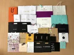 ブランド　ショップ袋　ショッパー　紙袋　まとめ売り　33点