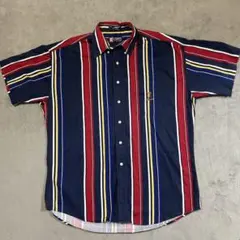 CHAPS RALPH LAUREN 半袖ストライプシャツ
