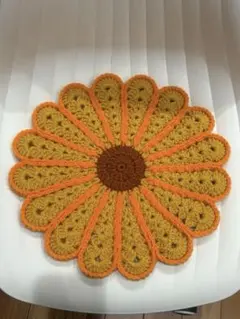 お花の座布団　秋冬用