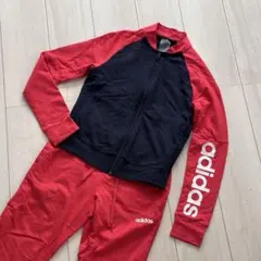 adidas 赤紺 ジャージ Sサイズ