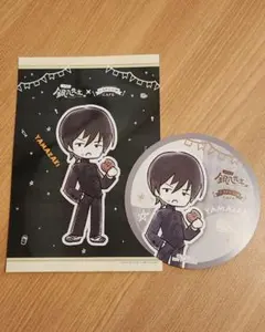 銀魂 カプコンカフェ 山崎退 コースター ポストカード 特典