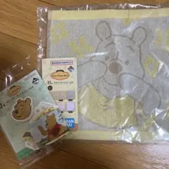 1番くじ✨くまのプーさん タオル・ステッカーセット