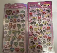 パワーパフガールズ プチドロップステッカー