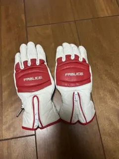 スキー　グローブ　子供用　キッズ　スノーボード　アクセサリー　小物　白　ホワイト