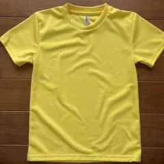 半袖ドライTシャツ【イエロー】速乾性メッシュ/発汗/UVカット/UPF20のサムネイル