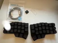 ortho47t トラボ付き オーソリニア ロープロファイル 有線分割