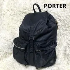 PORTER /タンカー リュック/バックパック　A4可　ブラックのサムネイル