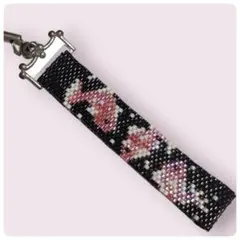 金魚のビーズストラップ