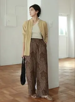 【TODAYFUL】Paisley Rough Pants 36サイズのサムネイル