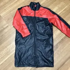 PUMA ベンチコート 赤黒 150 キッズ