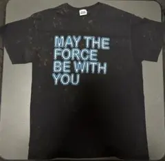 【古着】スターウォーズTシャツMAY THE FORCE BE WITH YOUのサムネイル