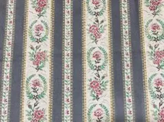 花柄ストライプ模様YUWA LIVE LIFE COLL ECTION ハギレ