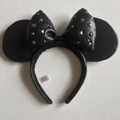 ディズニーランド カチューシャ ミニー スタッズ付き