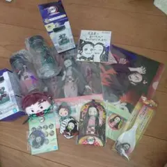 鬼滅の刃 一番くじ他 竈門炭治郎 兄妹グッズ 未使用11点セット