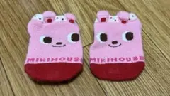 ミキハウス ベビー靴下 ピンク 9-10cm