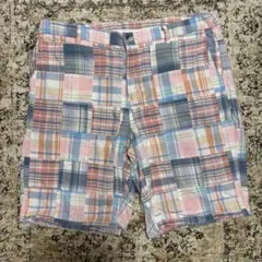 00s LLBean パッチワーク マドラスチェック ショートパンツ ショーツのサムネイル
