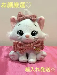 お顔厳選！おしゃれキャットマリー♡ぬいぐるみキーチェーン♡TWEED STYLE