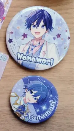 すとぷり ななもり。缶バッジ