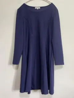 SWEET MOMMY ネイビー 長袖ワンピース L マタニティ服