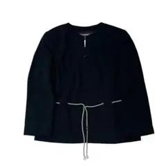 【 極美品 】 シャネル　ノーカラージャケット　ココマーク　チェーンベルト　４２のサムネイル