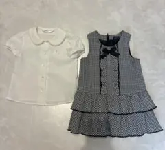 ショパン　ワンピース　ベビー　キッズ　90 フォーマル　結婚式　入学式のサムネイル