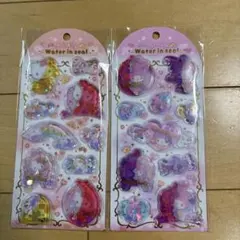 【正規品】　ウォーターインシール　マイメロ　キティ　サンリオ　2枚
