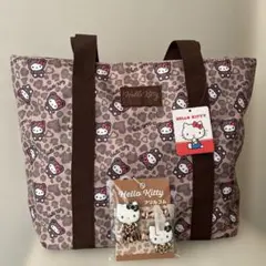 人気　折りたたみエコバッグ　キティーちゃん