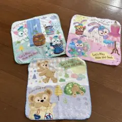 ダッフィーフレンズミニタオル